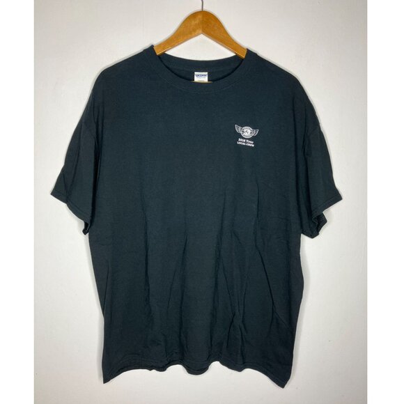 REO Speedwagon 2016 Tour Local Crew Man's XL Black T-Shirt - Picture 1 of 6